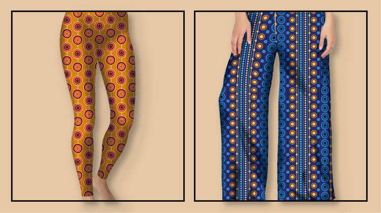 Dreamtime Leggings Aboriginal Leggings, Aboriginal Printed