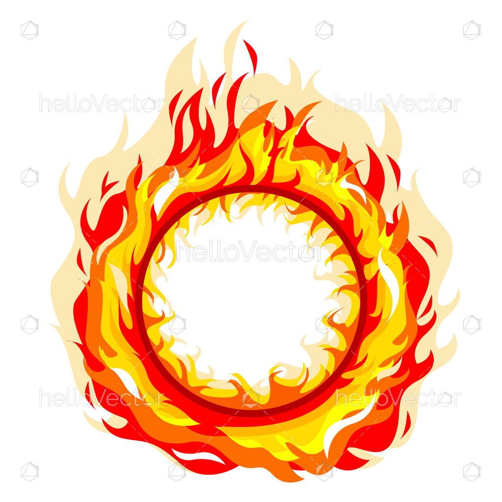 ring of fire clipart