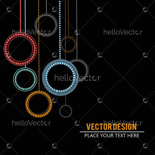 Vector abstract banner