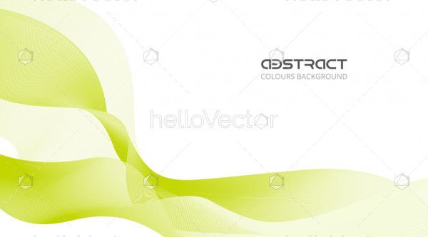 Abstract flow shape free vector background.