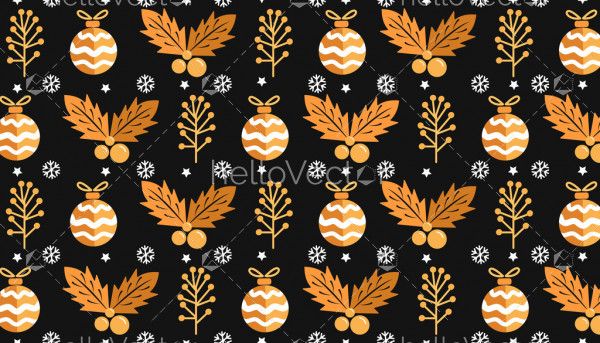 Christmas seamless pattern vector background