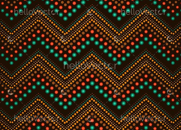 Dot seamless pattern background - Vector illustration