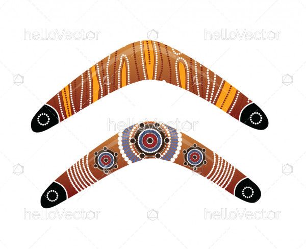 Australian boomerang vector