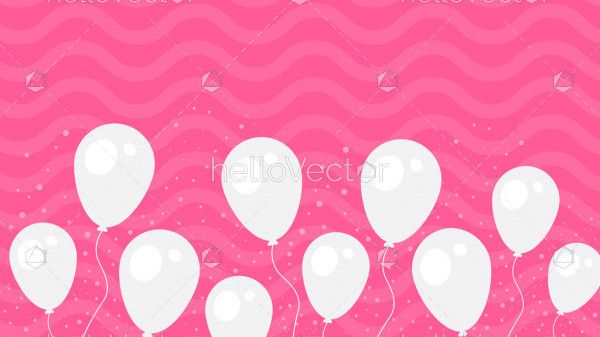 Balloon Background Vector