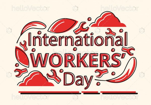 International Workers' Day - Vector Illustration