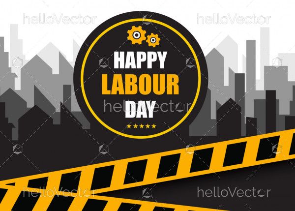 Happy labour day background