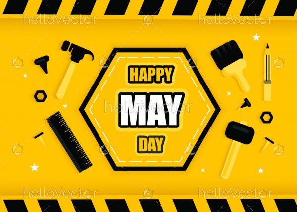 Happy May Day Poster