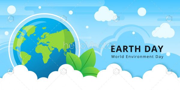 Earth Day - Vector Illustration