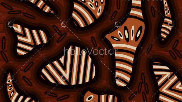 Abstract art background - Vector Illustration