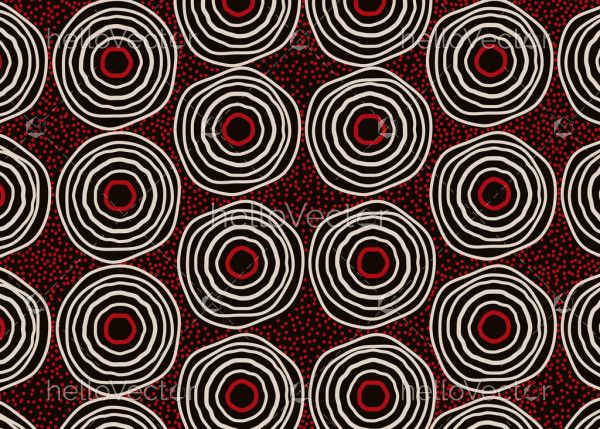 Dot art seamless pattern background