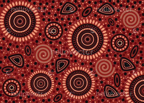 Dot art vector background for fabric and textile