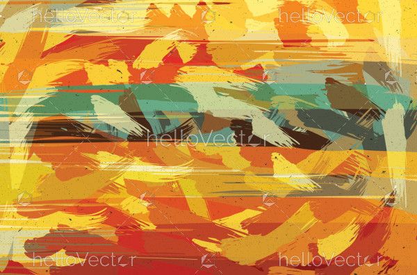 Abstract painting color texture