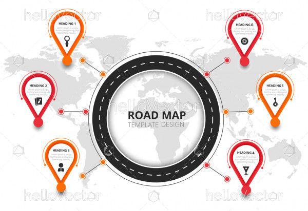 Navigation Infographic For Business