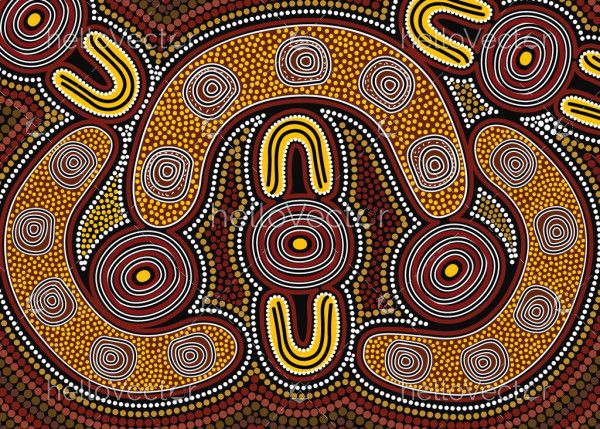 Dot Art Aboriginal