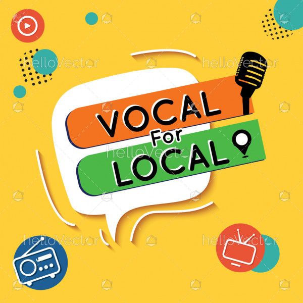 Vocal for Local vector graphic
