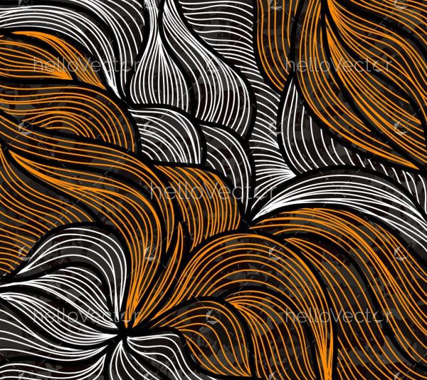 Abstract colorful wavy lines design