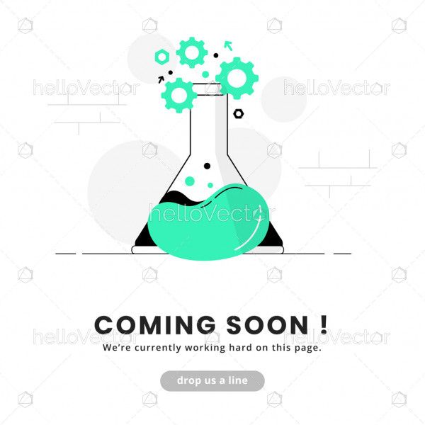 Coming soon template for website