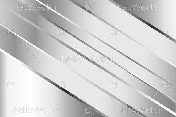 Silver background with overlap layers