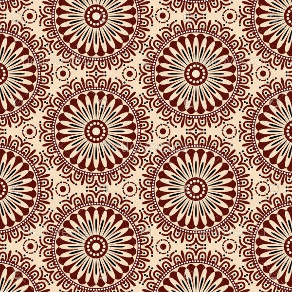 Seamless flower pattern background. Modern stylish texture design- Vector illustration