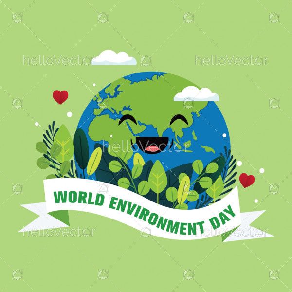 World environment day graphic