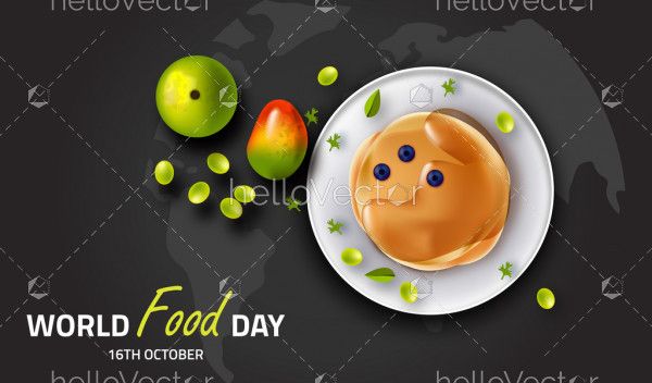 World Food Day Illustration, 16th October