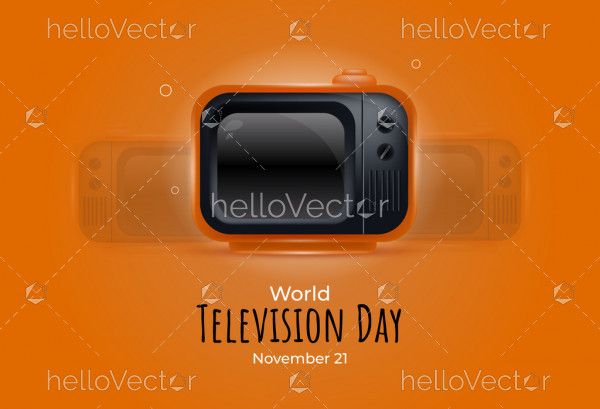 World Television Day Banner Design