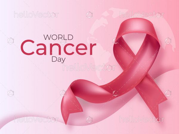 World Cancer Day Concept Background