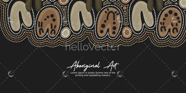 Aboriginal Artwork Banner Design