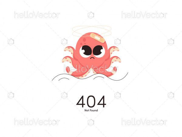 Minimal 404 Page Design