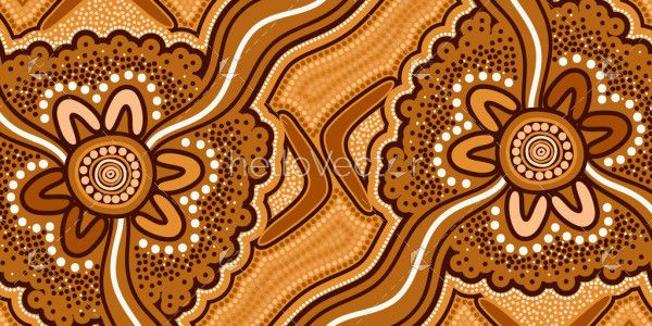 Aboriginal Dot Australian Artwork