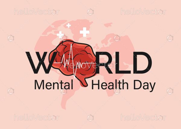 10th October,  World Mental Health Day Banner