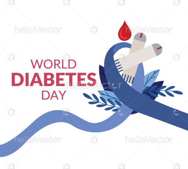 World Diabetes Day Concept Background