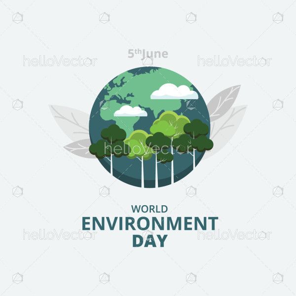 A Visual Representation of World Environment Day