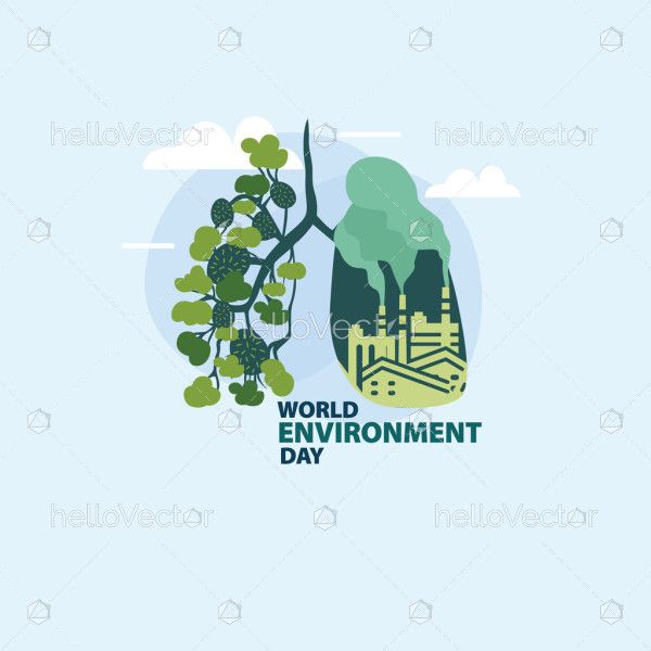 Graphic Illustration for World Environment Day