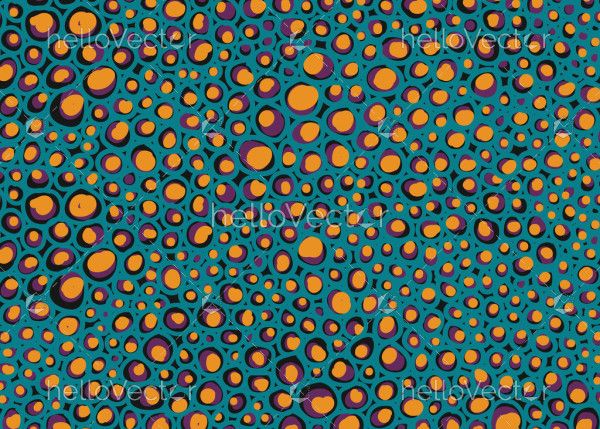 A dot patterns in the style of aboriginal art - Vector