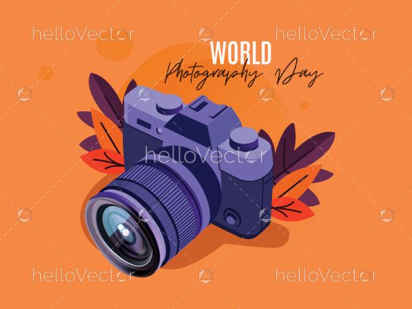 A camera design to mark the global day of photography
