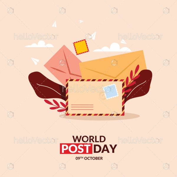 A Graphic Artwork for World Post Day