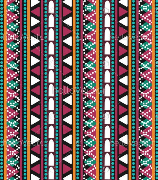 Background illustration with Aboriginal design pattern