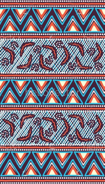 Aboriginal-style artwork illustration in crosshatch style