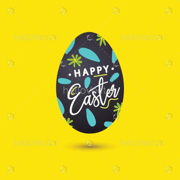 Decorative Easter Egg Illustration