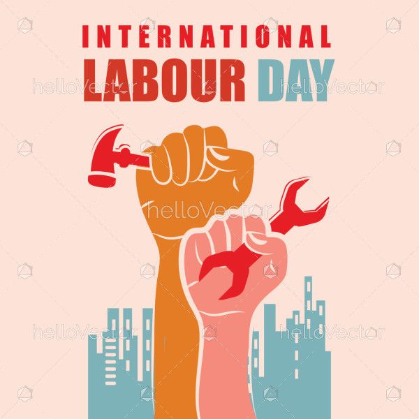Graphic Representation for Workers' Day