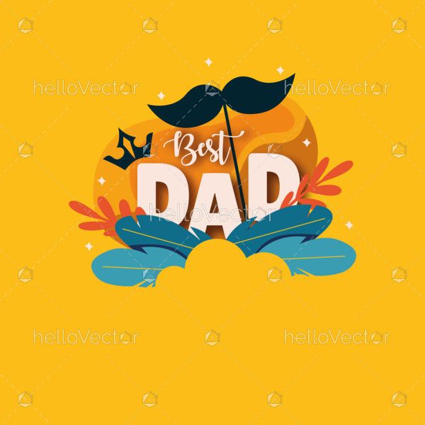 Best Dad Graphic Design For Father's day