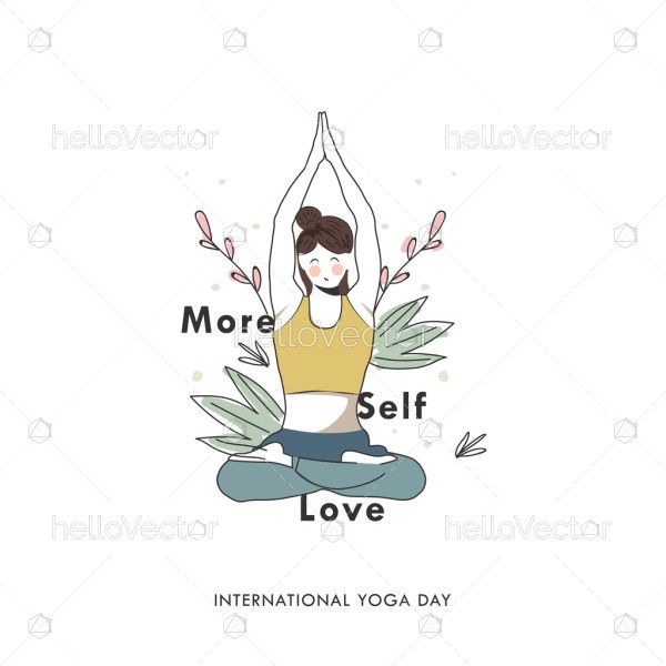 Graphic Representation For International Yoga Day