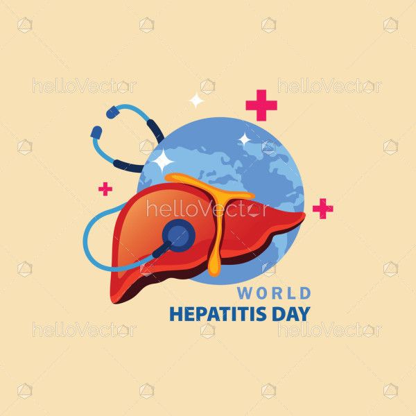 Illustrative Design for World Hepatitis Day