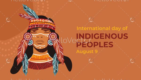 Visual Illustration for Indigenous Peoples Day Banner