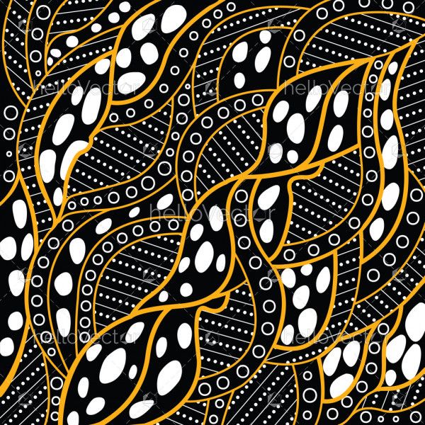 Illustration based on aboriginal style of vector background.