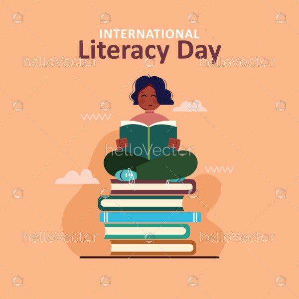 Concept Artwork for International Literacy Day