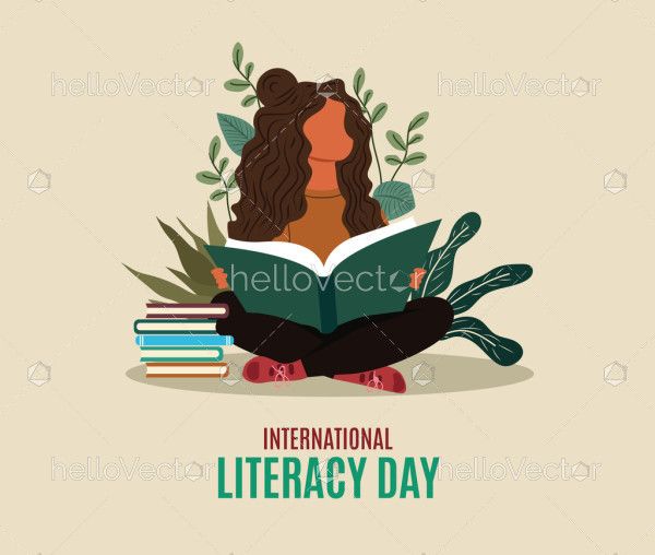 Design Concept for International Literacy Day