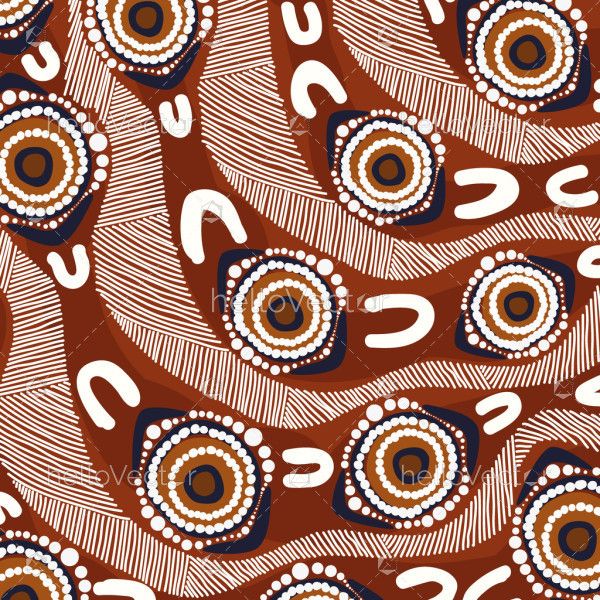 An artwork that celebrates the intricacies of Aboriginal dot designs