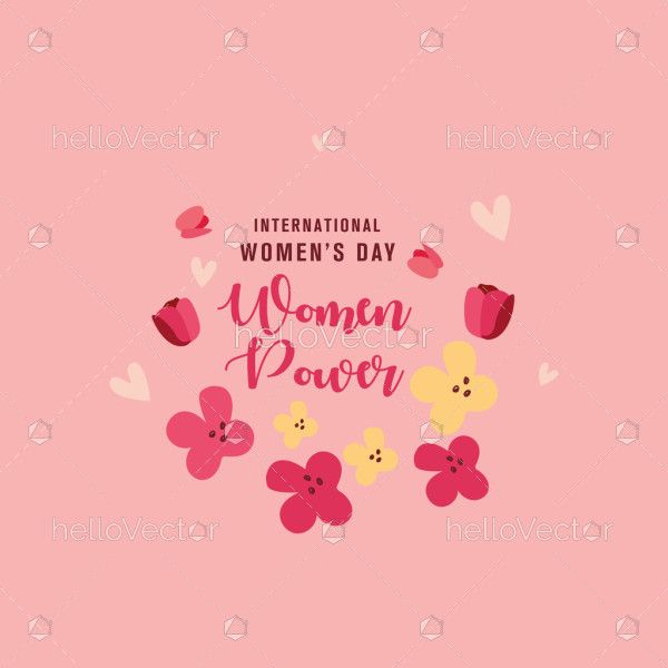 Women's Day Tribute Graphic Illustration